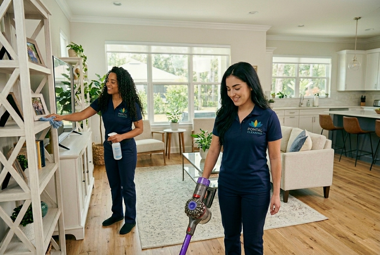 Professional cleaning service team in South Florida - Pontal Cleaning